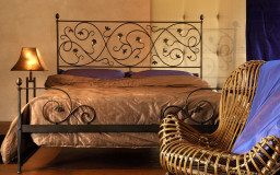 Letto moderno ferro design